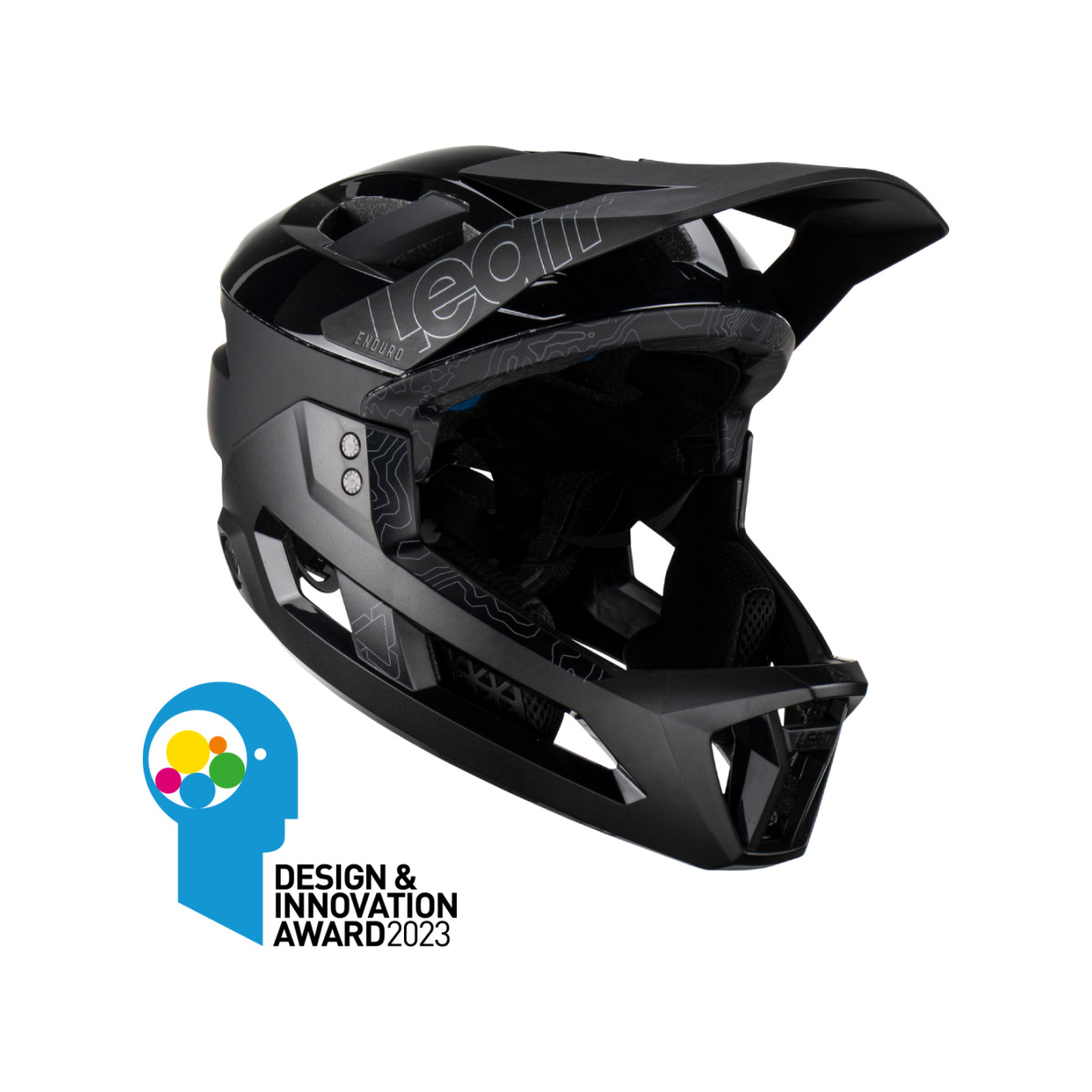 LEATT Cyklistická prilba - MTB ENDURO 3.0 - čierna (59–63 cm) LEATT Cyklistická prilba - MTB ENDURO 3.0 - čierna (59–63 cm)