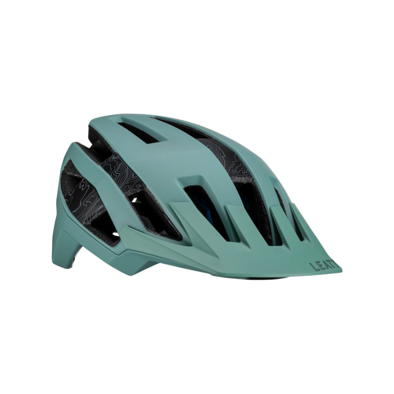 LEATT Cyklistická prilba - MTB TRAIL 2.0 - svetlo zelená (55–59 cm)