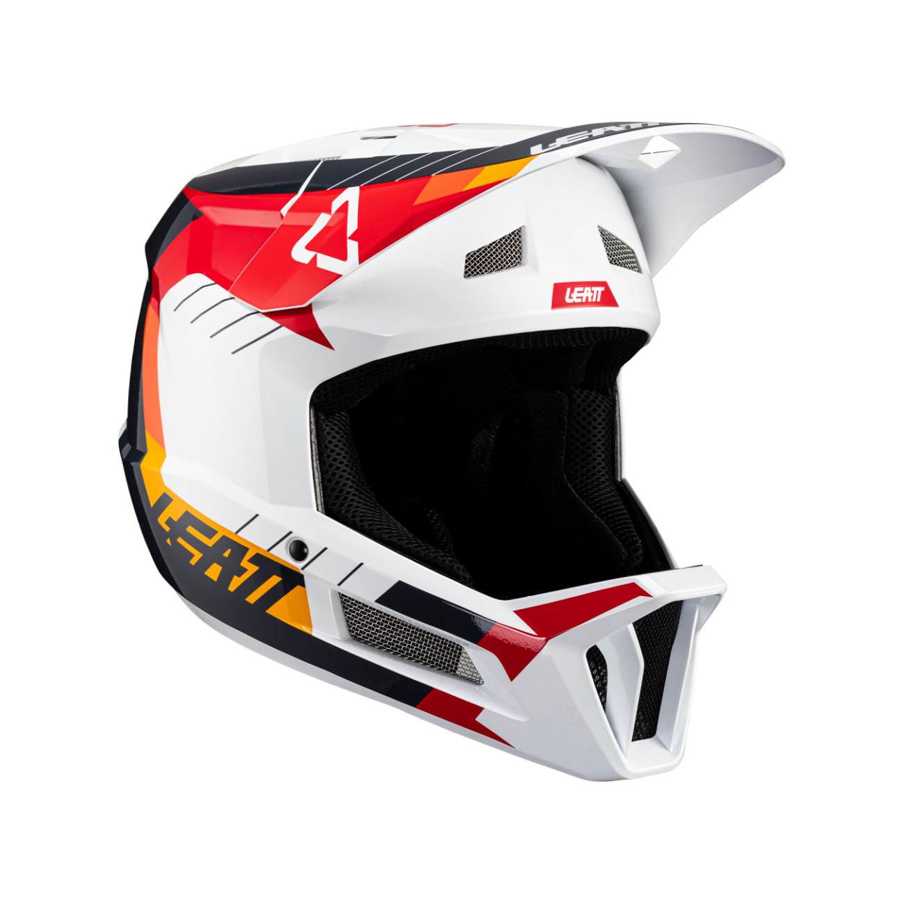 LEATT Cyklistická prilba - MTB GRAVITY 2.0 - biela/červená