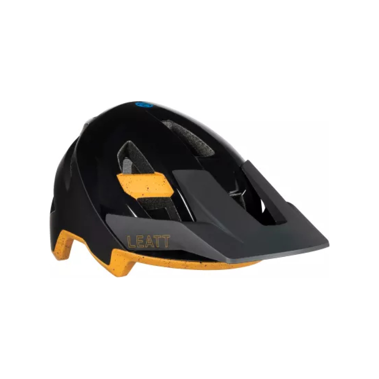 LEATT Cyklistická prilba - MTB ALL MOUNTAIN 3.0 - čierna/žltá (51–55 cm)