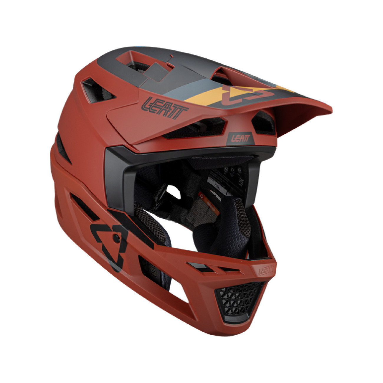 LEATT Cyklistická prilba - MTB GRAVITY 4.0 - červená (59-60 cm)