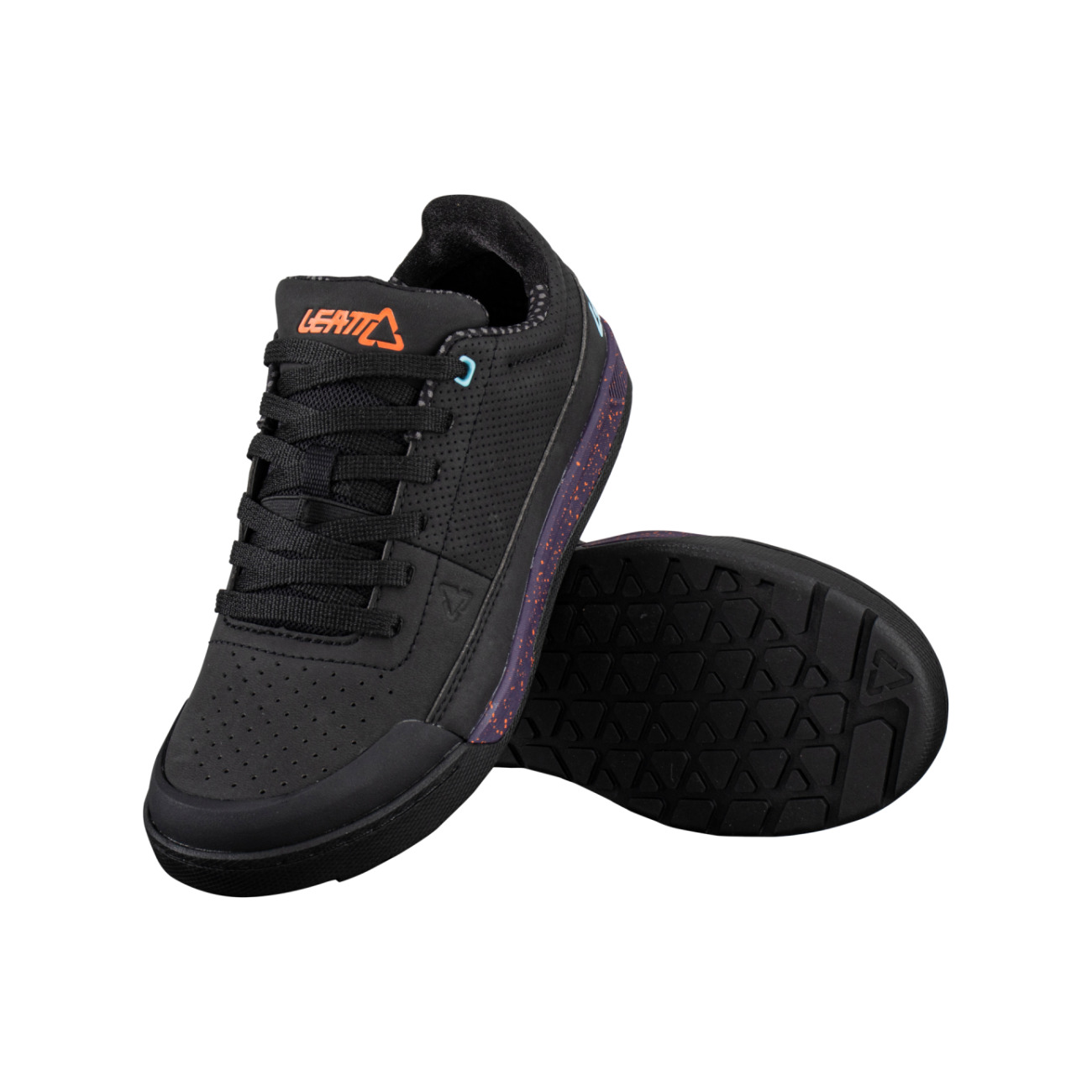 LEATT Cyklistické tretry - FLAT 2.0 W - čierna 39,5