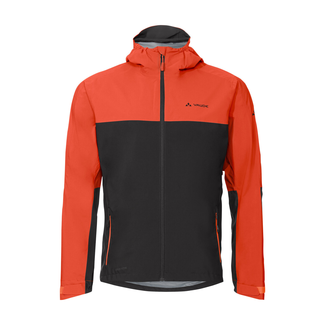 VAUDE vodeodolná bunda - MOAB RAIN - červená/čierna XL