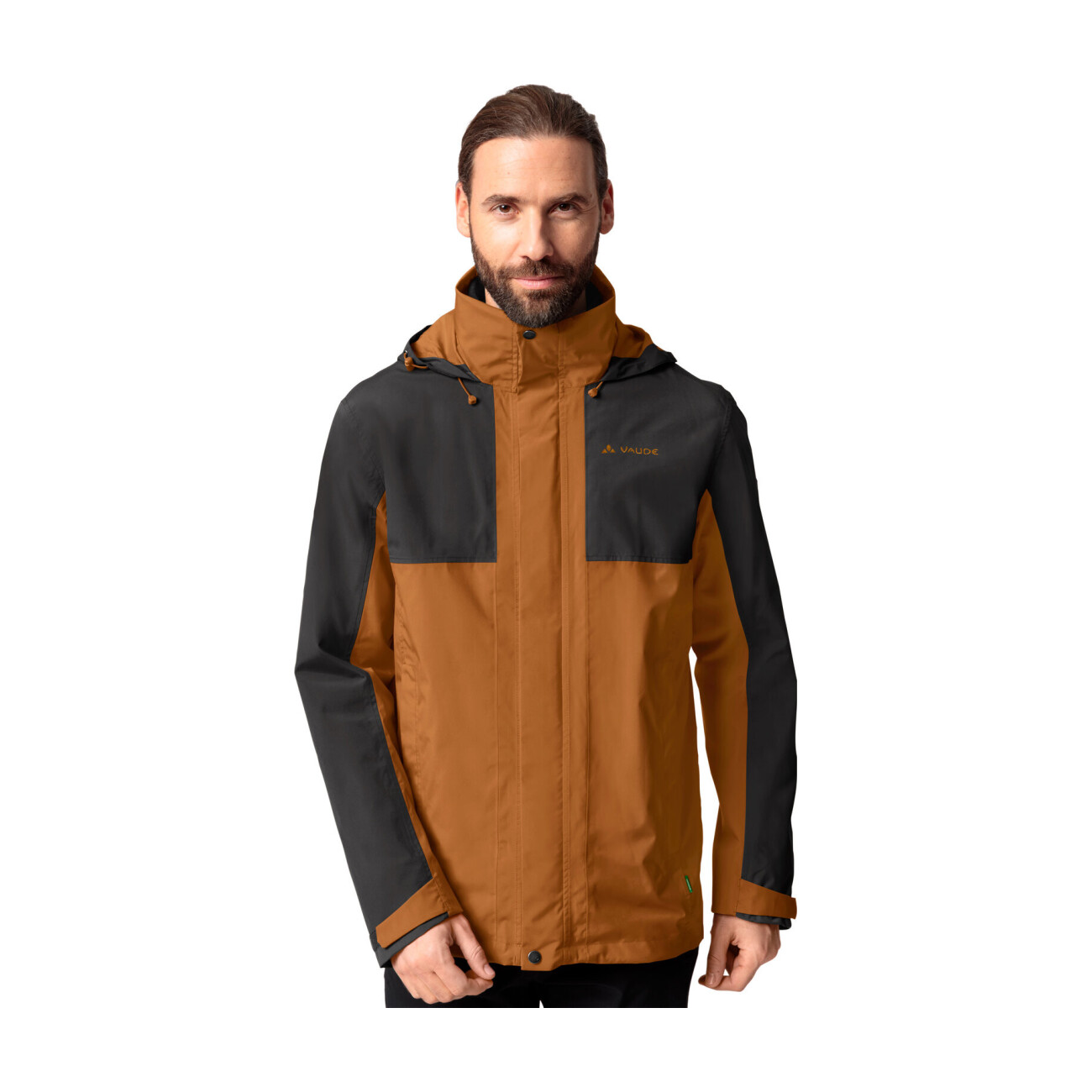 VAUDE vodeodolná bunda - ROSEMOOR 3in1 - hnedá/čierna XL