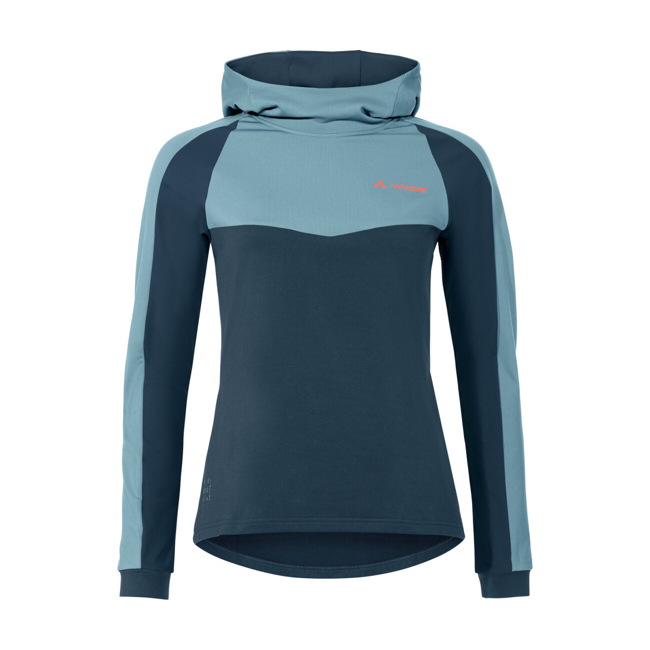 VAUDE Cyklistický dres s dlhým rukávom zimný - QUIMSA LS - modrá