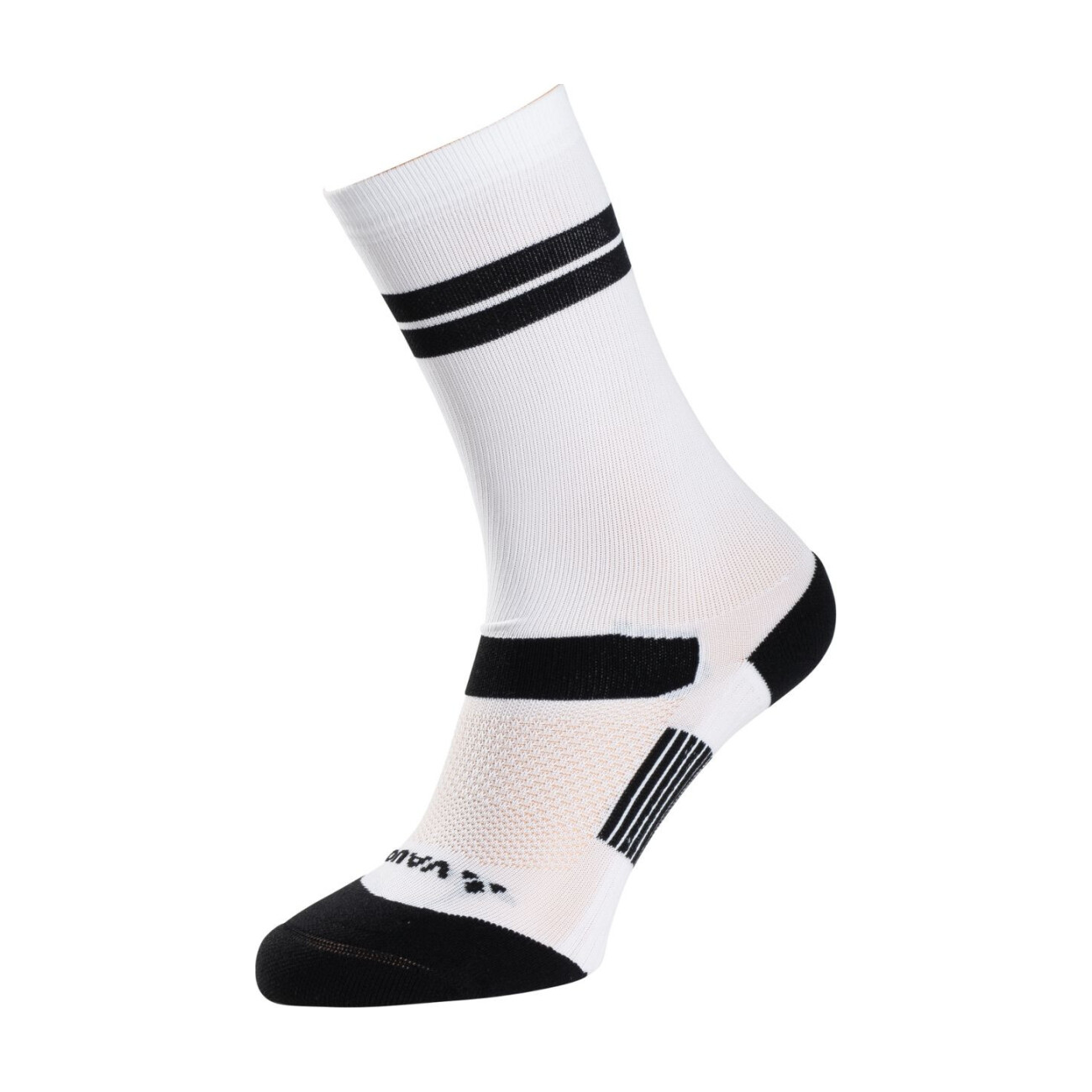 VAUDE Cyklistické ponožky klasické - MID II - biela 45-47