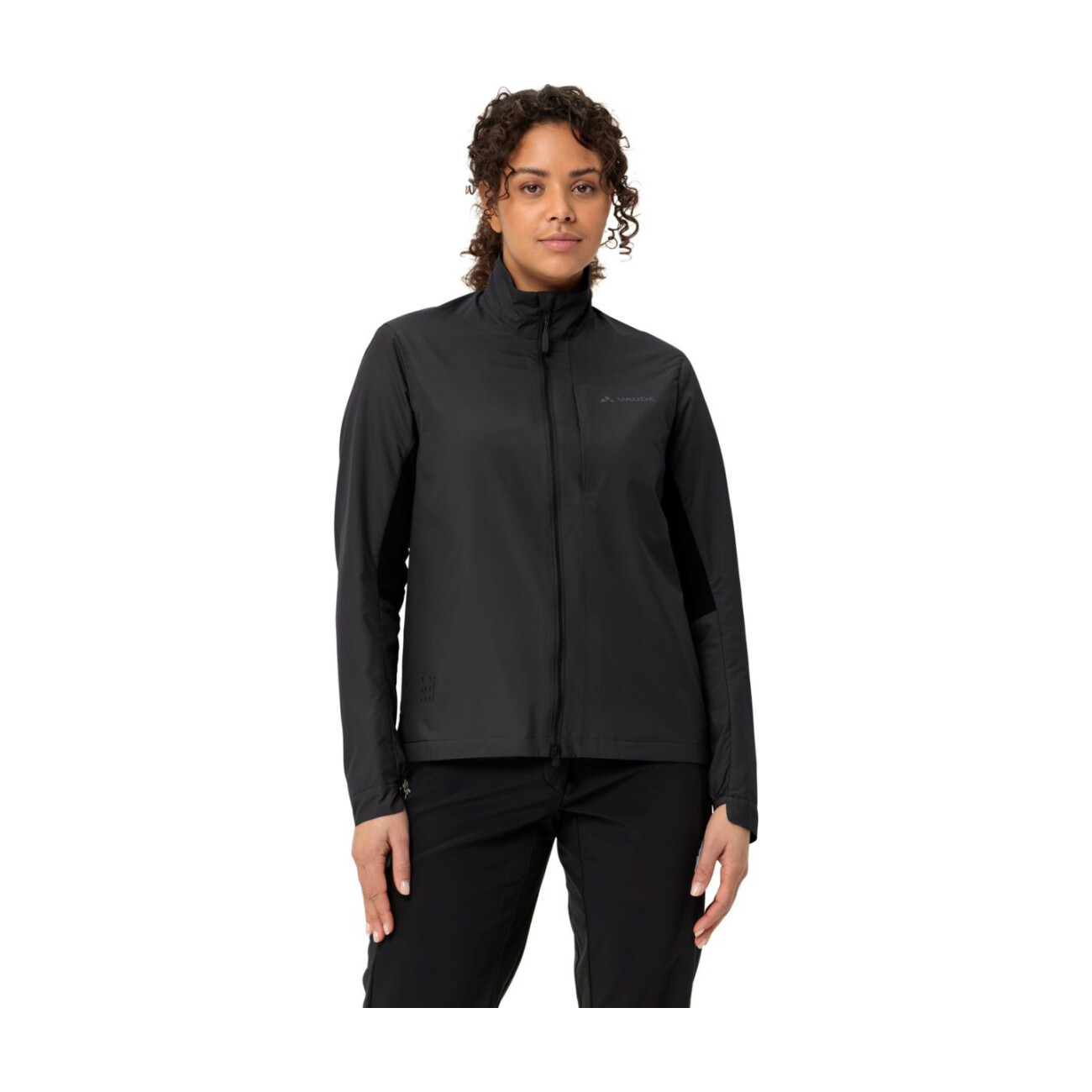 VAUDE Cyklistická zateplená bunda - MOAB INSULATION LIGHT - čierna S