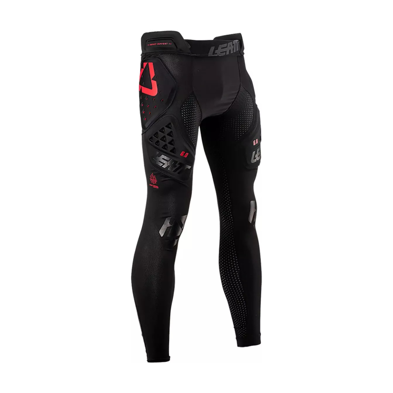 LEATT spodky s chráničmi - IMPACT PANTS 3DF 6.0 - čierna