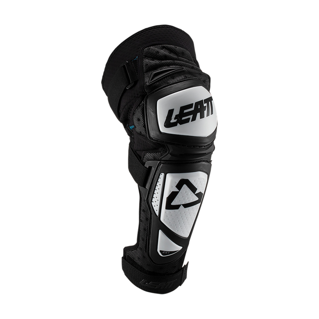 LEATT chrániče na kolená - KNEE & SHIN GUARD EXT - biela/čierna S-M