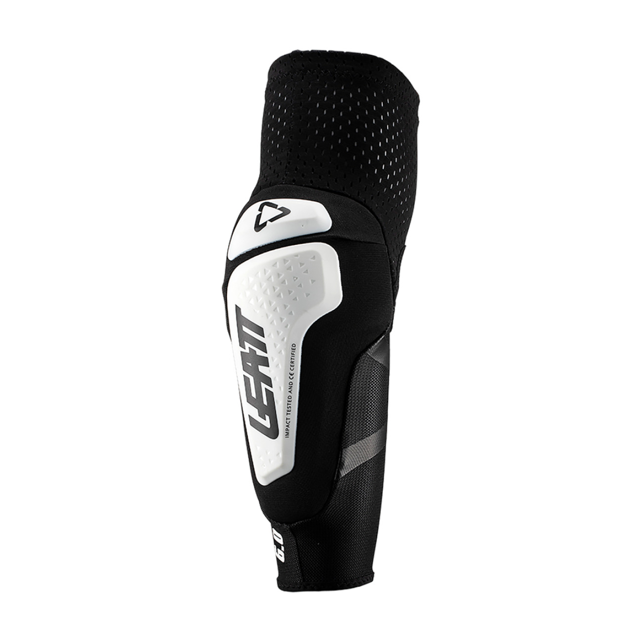 LEATT chránič na lakte - ELBOW GUARD 3DF 6.0 - biela/čierna 2XL