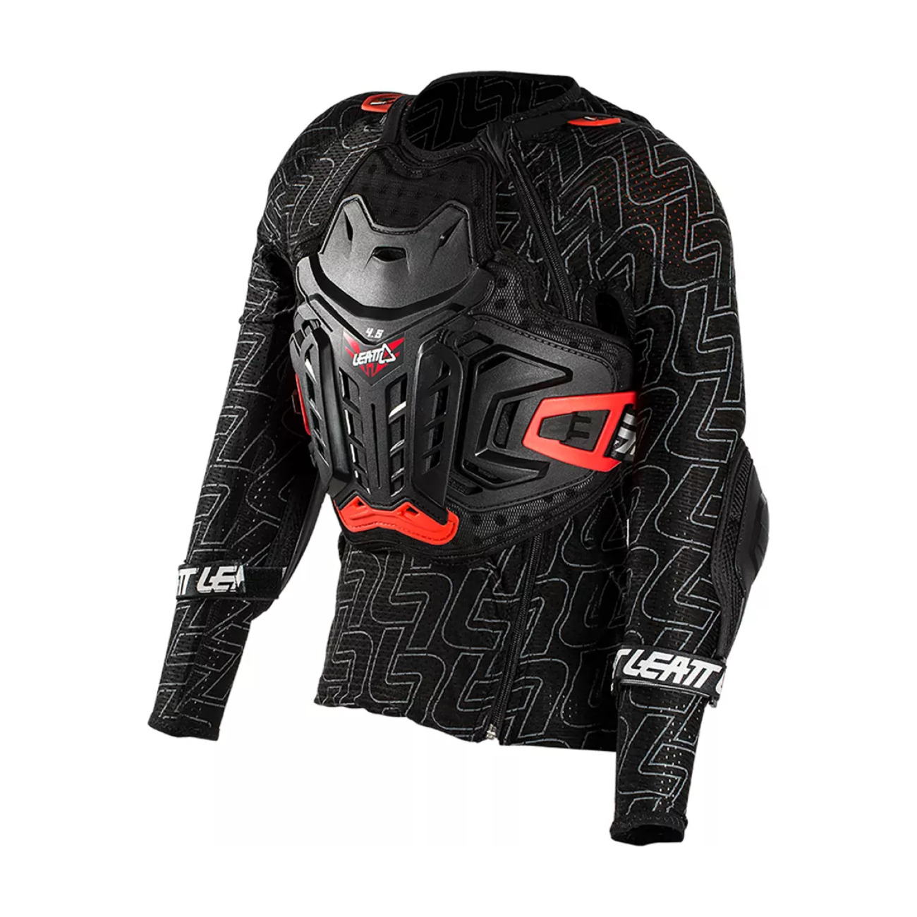 LEATT chránič na chrbát a hrudník - BODY PROTECTOR 4.5 JUNIOR - čierna S-M