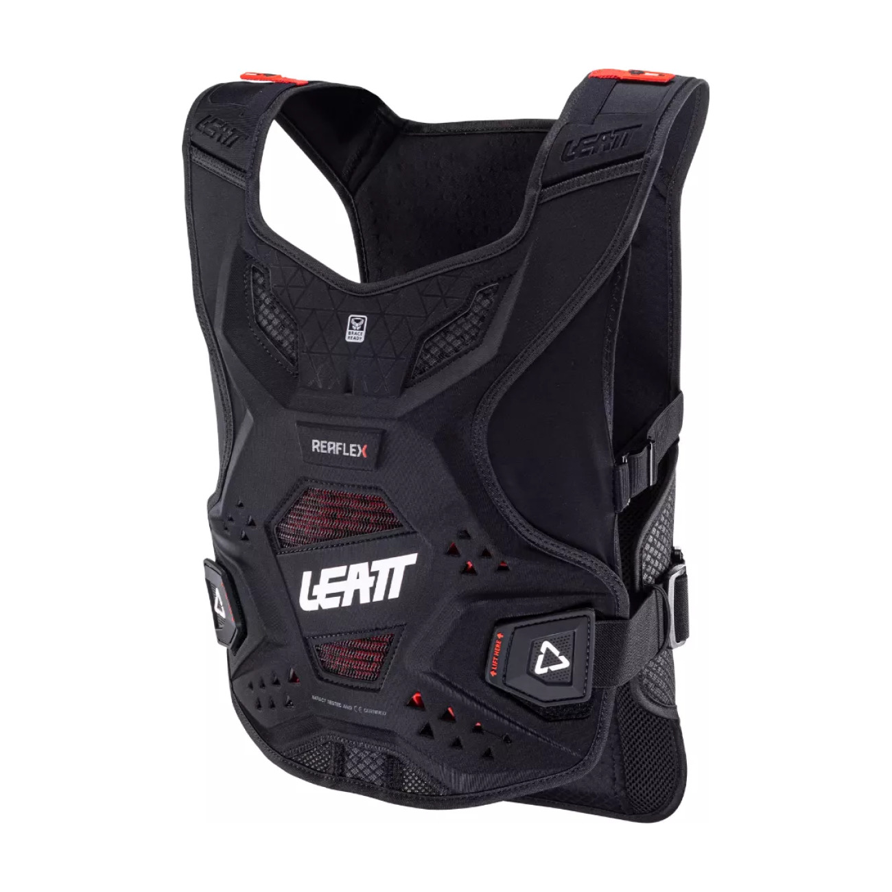 LEATT chránič na chrbát a hrudník - CHEST PROTECTOR REAFLEX W - čierna S-M