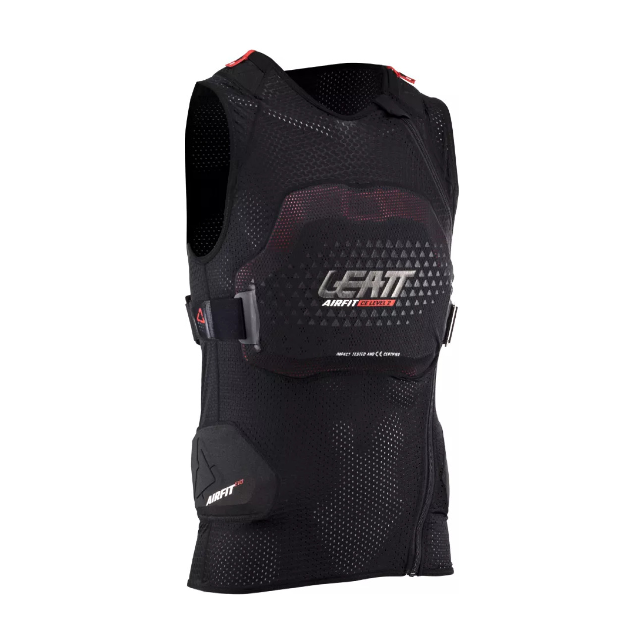 LEATT chránič na chrbát a hrudník - BODY VEST 3DF AIRFIT EVO - čierna