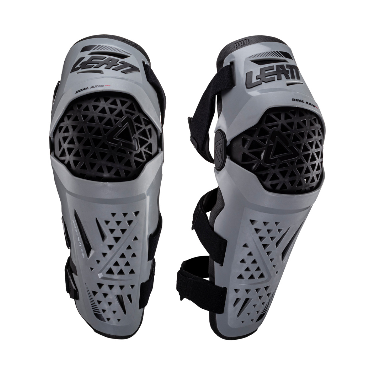 LEATT chrániče na kolená - DUAL AXIS PRO - šedá LEATT chrániče na kolená - DUAL AXIS PRO - šedá