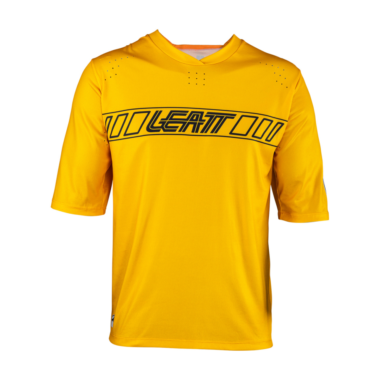 LEATT Cyklistický dres s krátkym rukávom - MTB ENDURO 3.0 - žltá