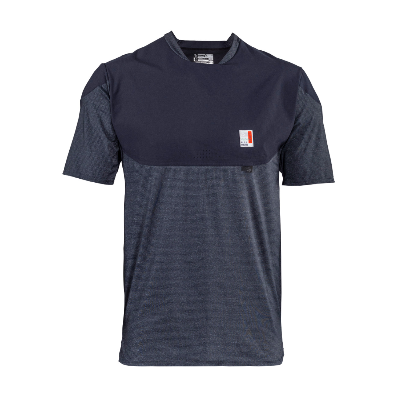 LEATT Cyklistický dres s krátkym rukávom - MTB ALLMOUNTAIN 3.0 - čierna M