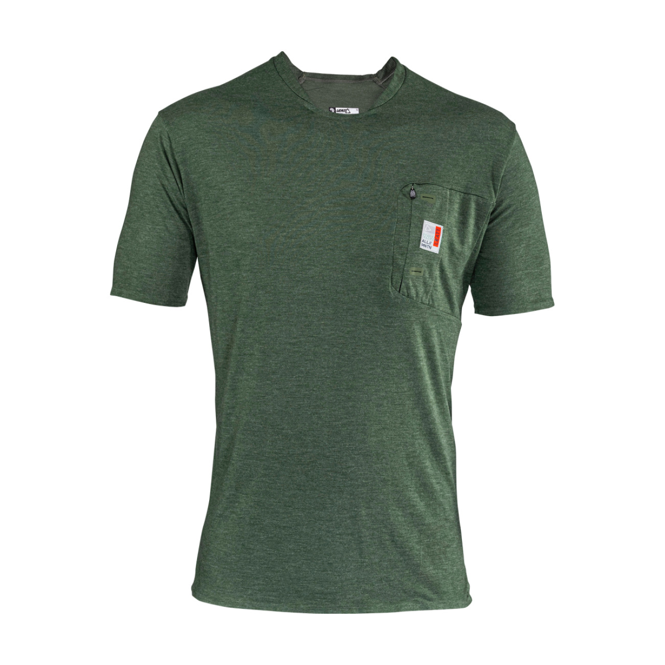 LEATT Cyklistický dres s krátkym rukávom - MTB ALLMOUNTAIN 2.0 - zelená L