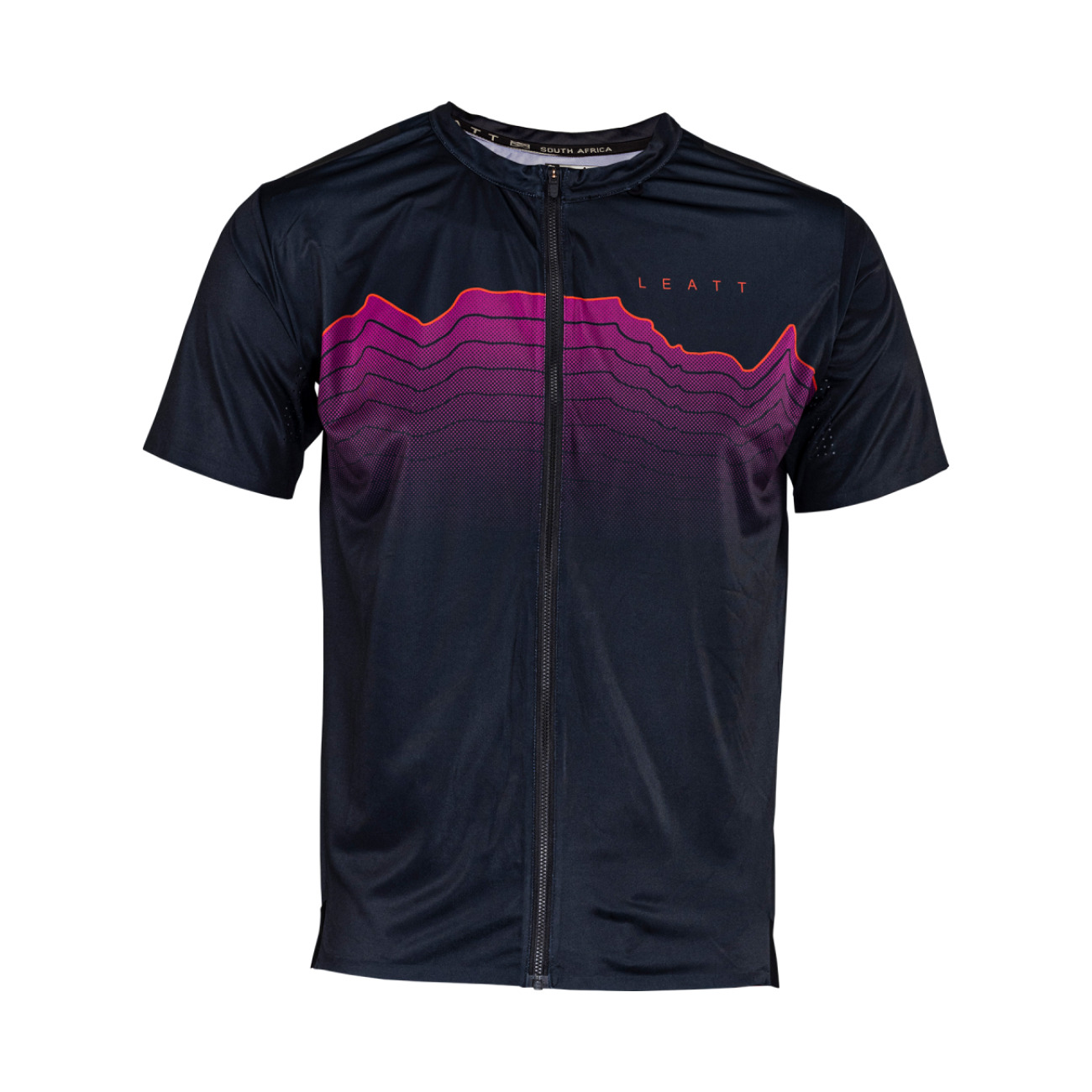 LEATT Cyklistický dres s krátkym rukávom - MTB TRAIL 3.0 - čierna