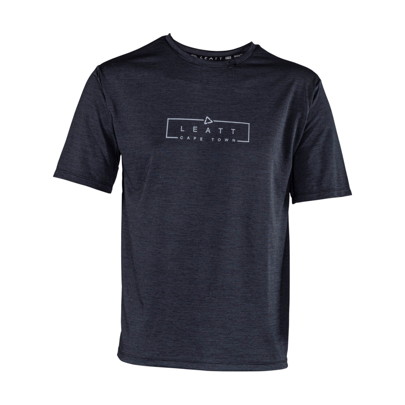 LEATT Cyklistický dres s krátkym rukávom - MTB TRAIL 1.0 - čierna XL