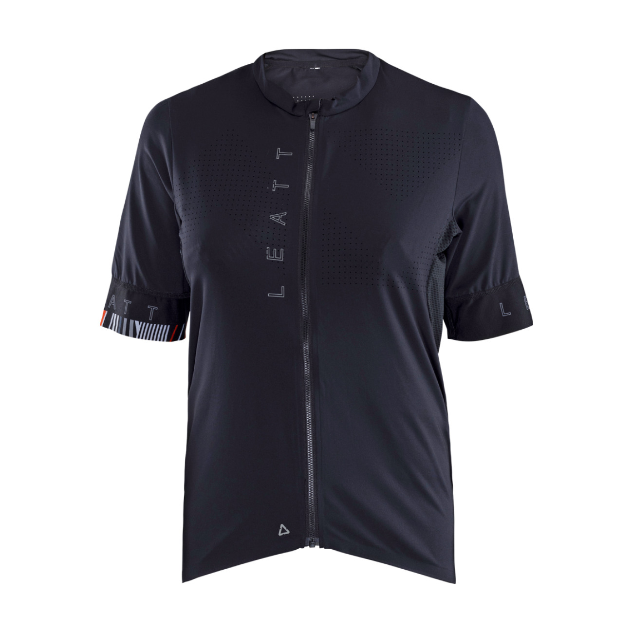 LEATT Cyklistický dres s krátkym rukávom - MTB ENDURANCE 5.0 W - čierna XS