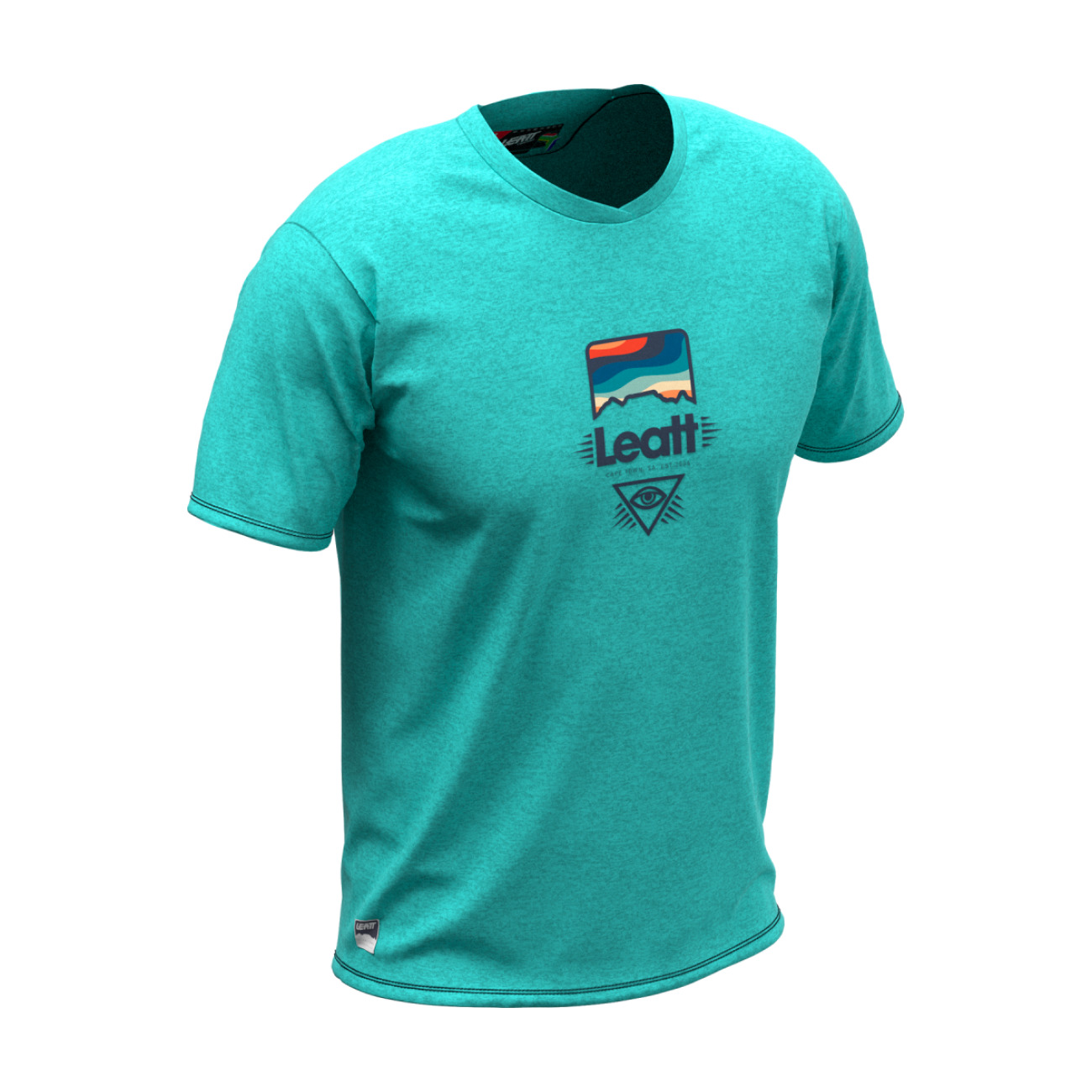 LEATT Cyklistický dres s krátkym rukávom - MTB ALLMOUNTAIN 2.0 JUNIOR - zelená