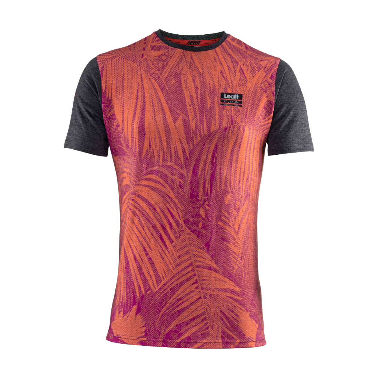 LEATT Cyklistické tričko s krátkym rukávom - PREMIUM - červená 2XL