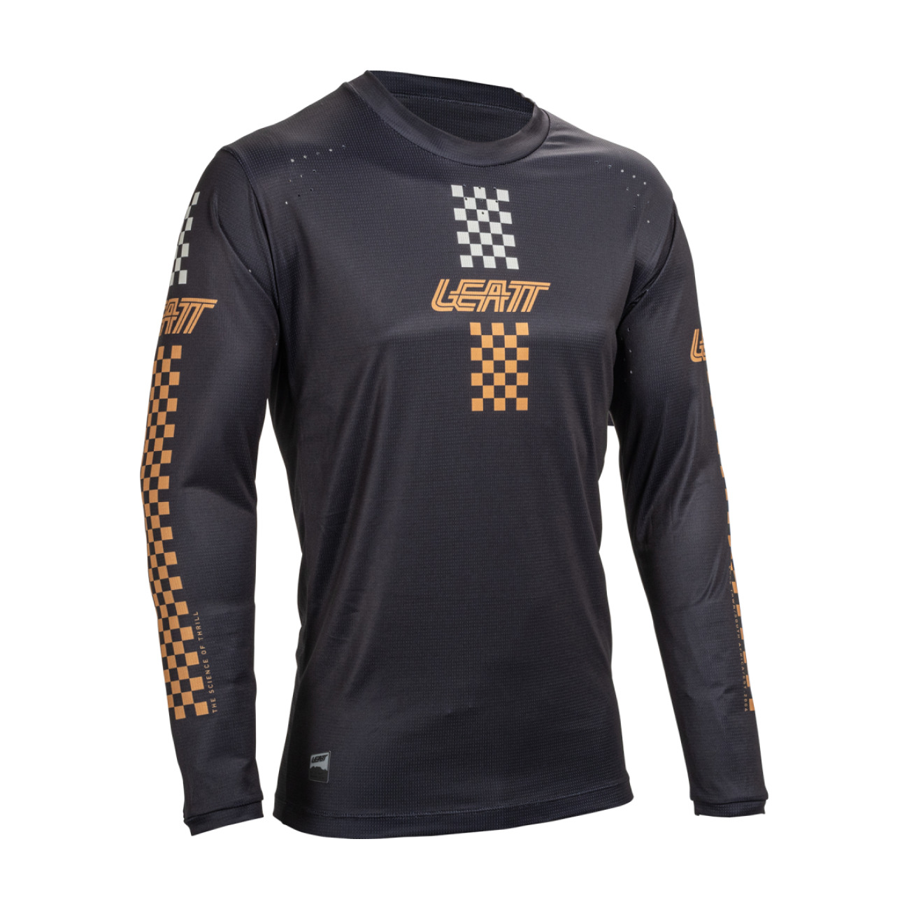 LEATT Cyklistický dres s dlhým rukávom letný - MTB ENDURO 4.0 - čierna L