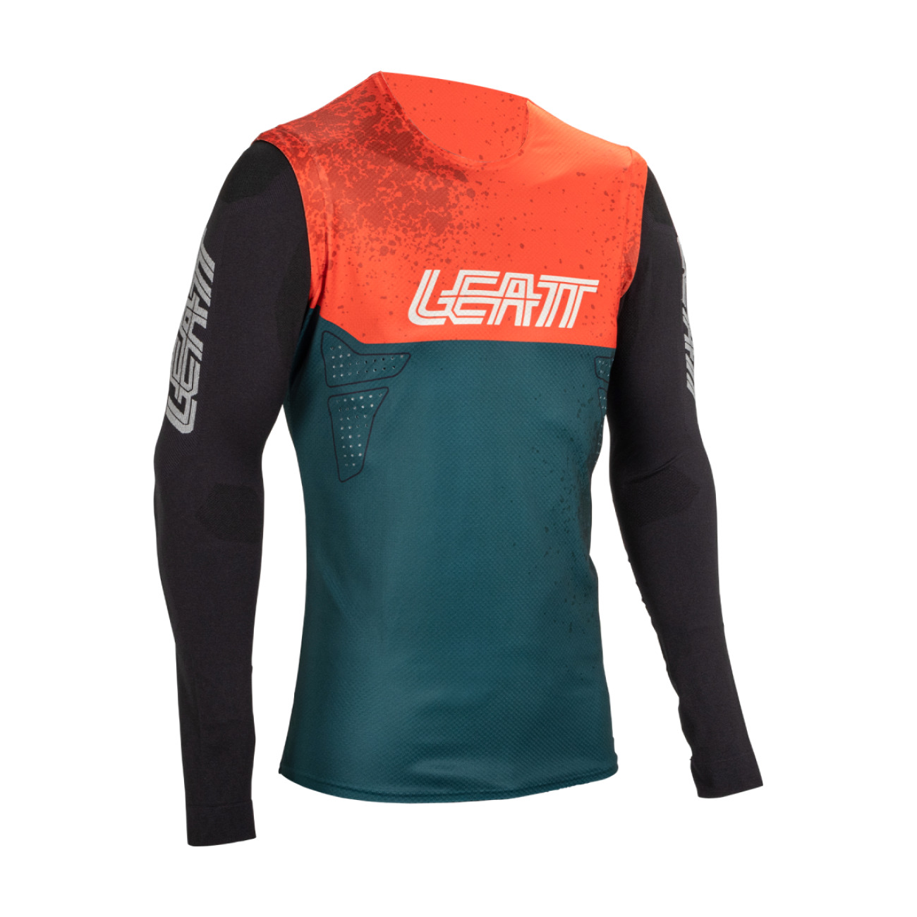 LEATT Cyklistický dres s dlhým rukávom letný - MTB GRAVITY 5.0 - viacfarebná S