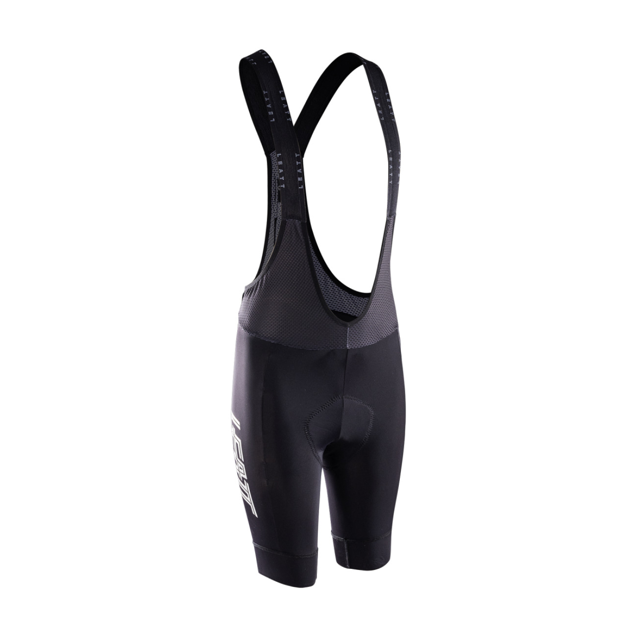 LEATT Cyklistické nohavice krátke s trakmi - BIB MTB ENDURANCE 6.0 - čierna L