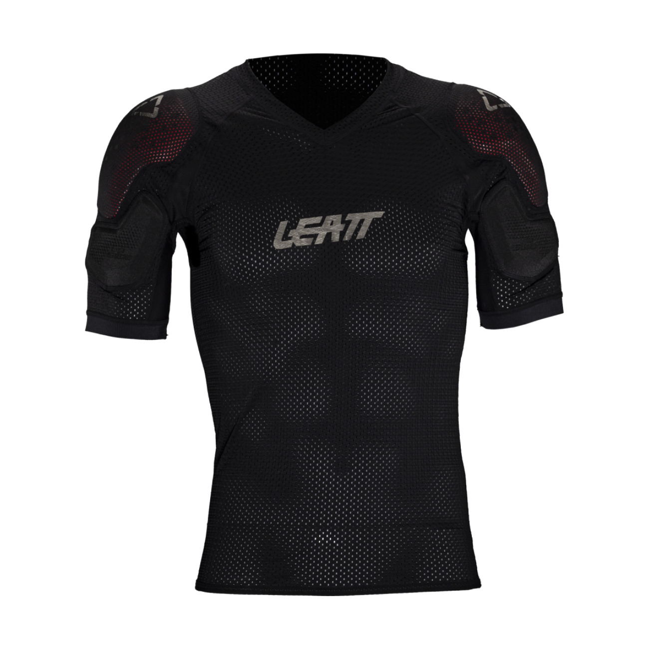LEATT chránič na chrbát a hrudník - SHOULDER TEE 3DF AIRFIT LITE EVO - čierna