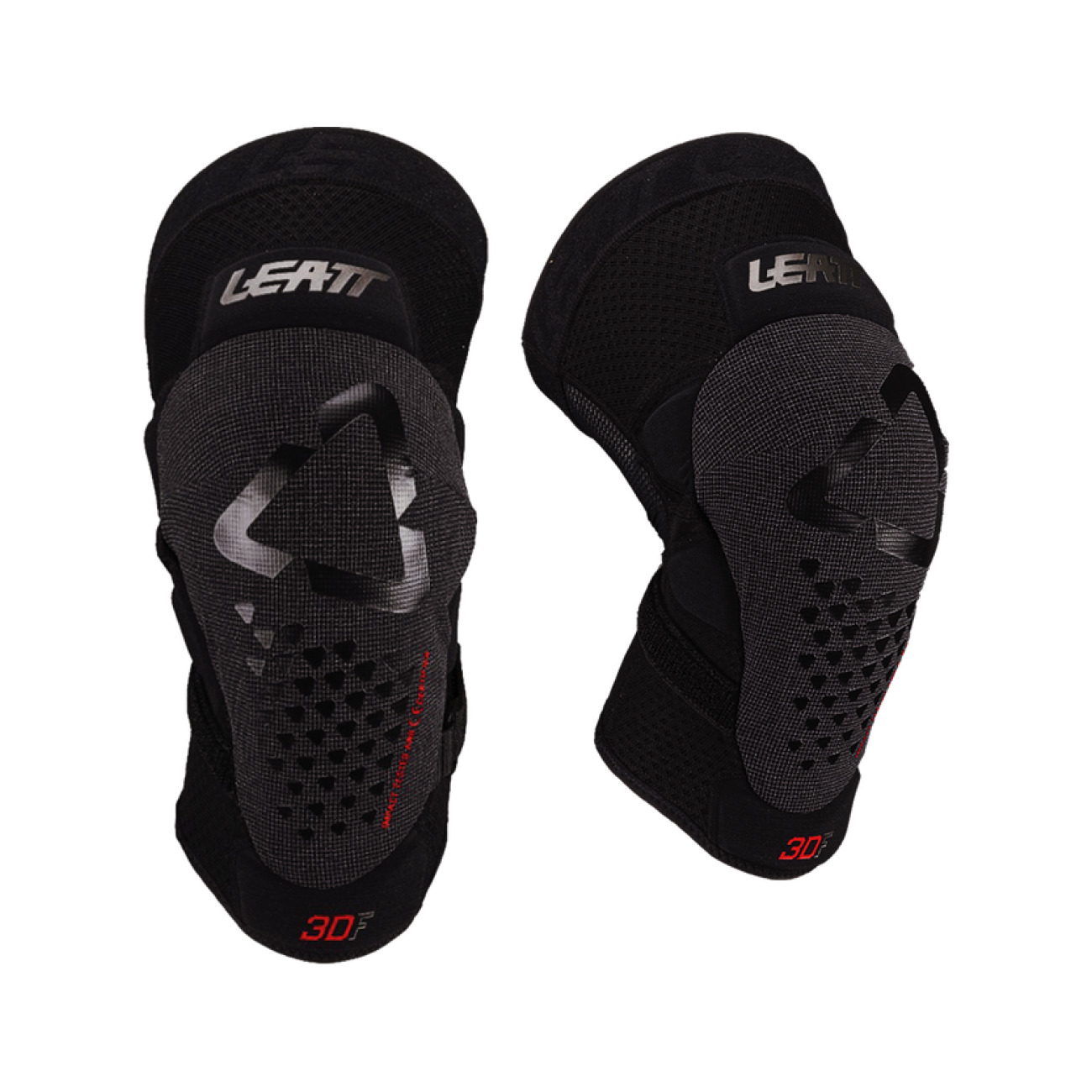 LEATT chrániče na kolená - KNEE GUARD 3DF 5.0 EVO FASTFIT - čierna L-XL