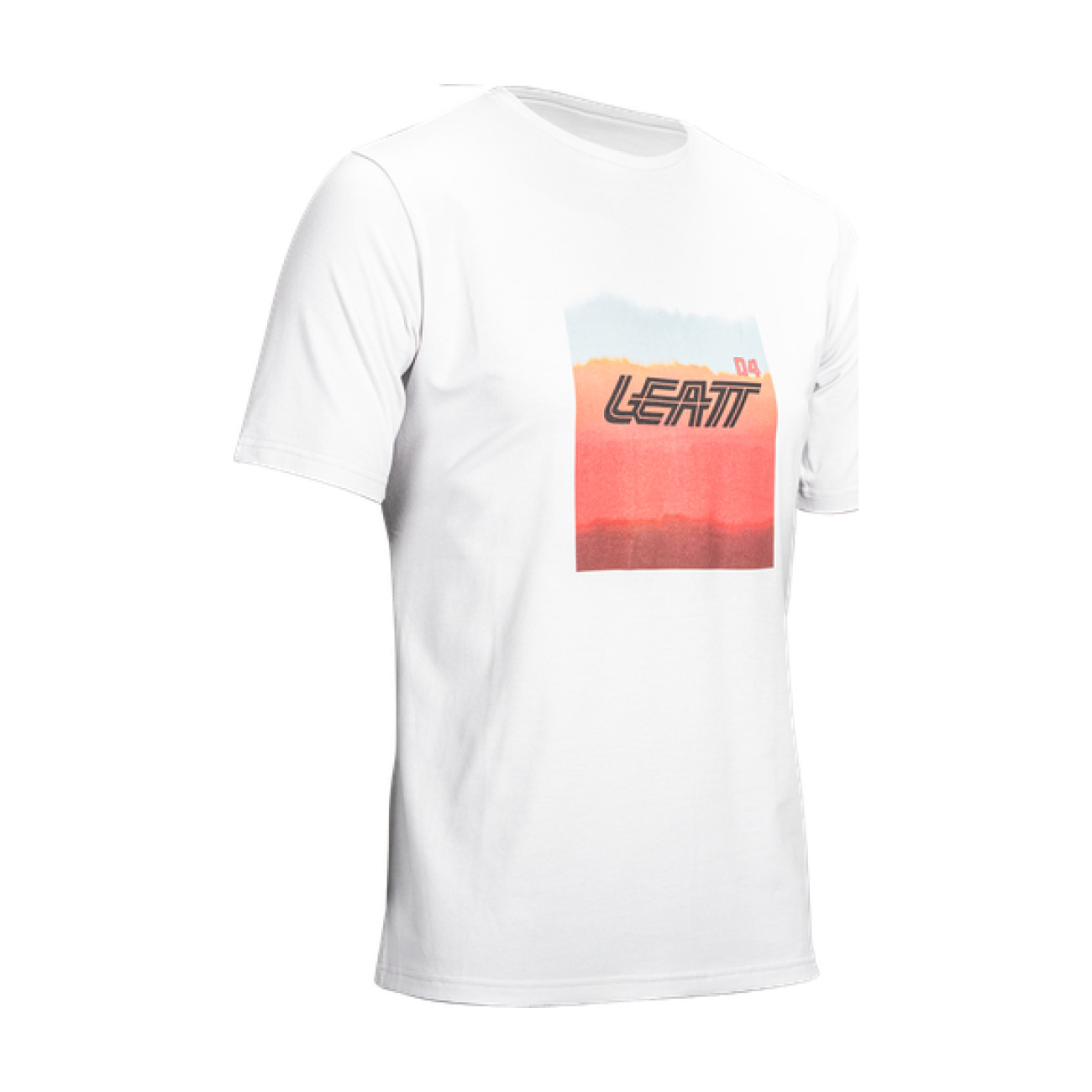 LEATT Cyklistické tričko s krátkym rukávom - CORE - biela