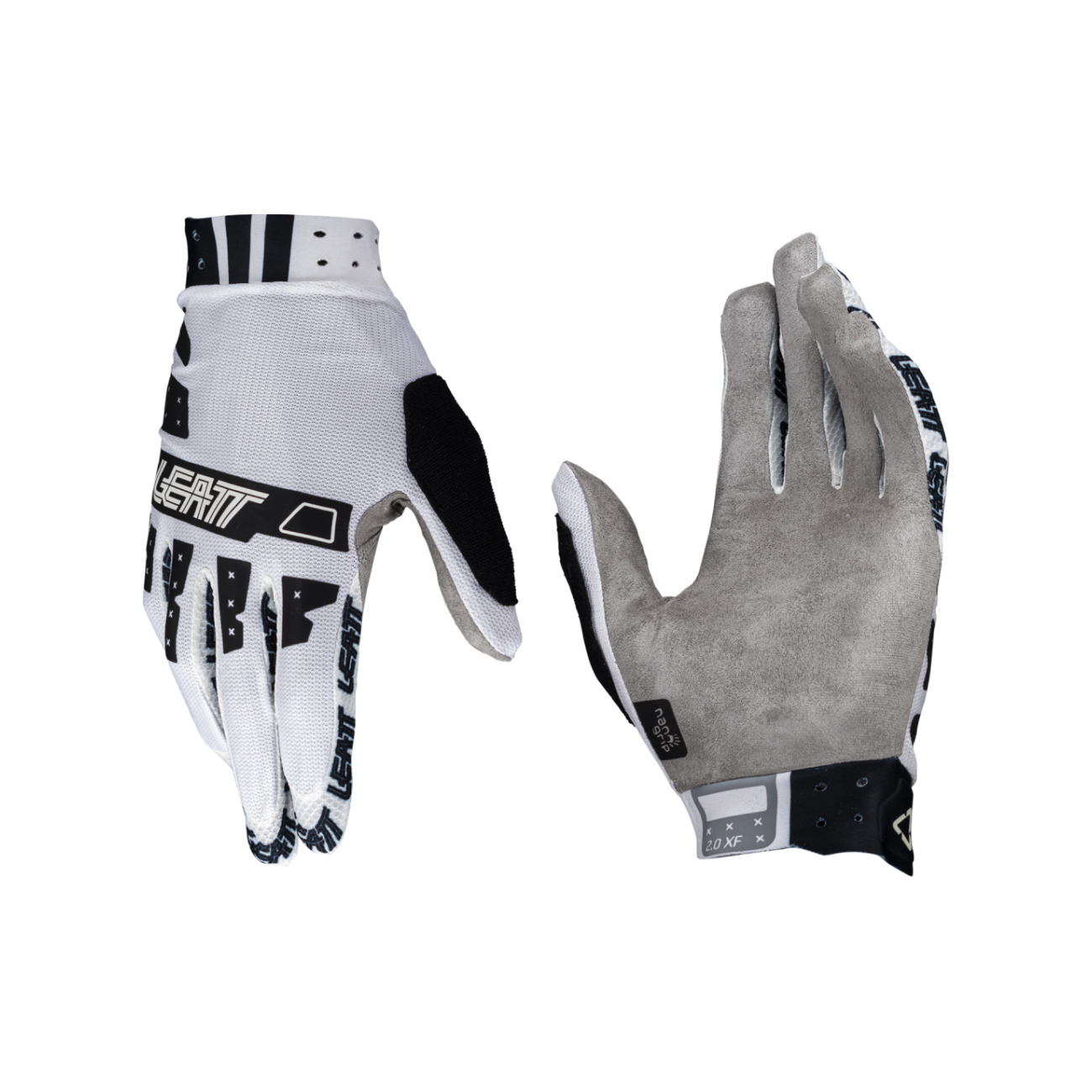 LEATT Cyklistické rukavice dlhoprsté - MTB 2.0 X-FLOW - biela