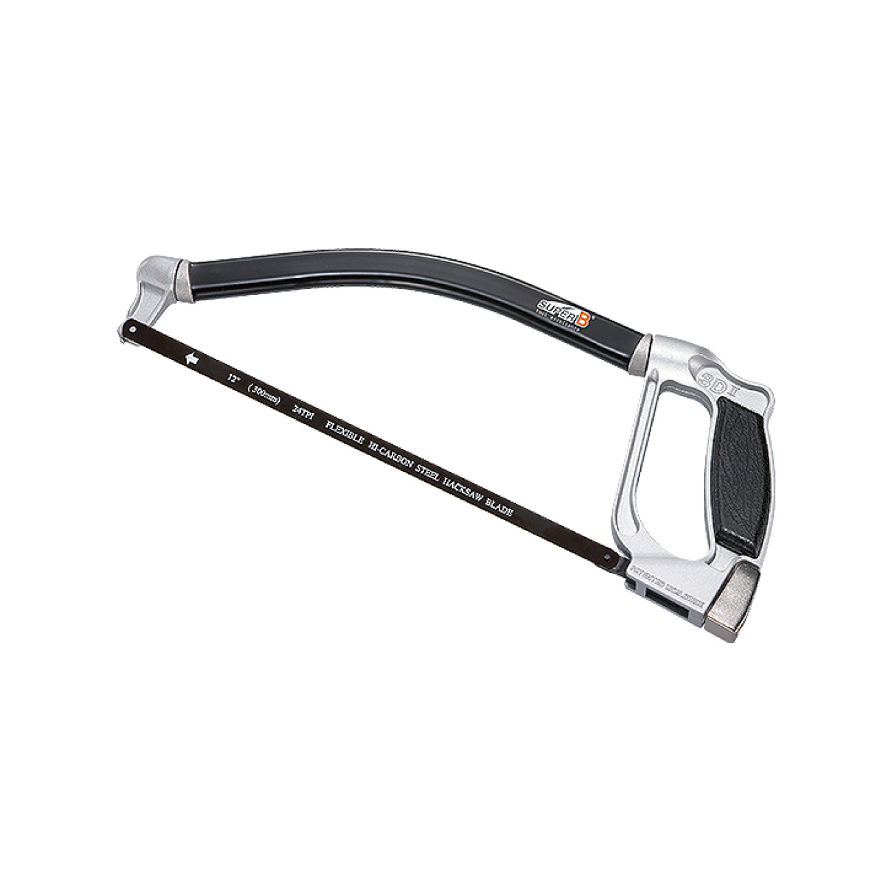 SUPER B ručná píla - HACKSAW TB-1161 - strieborná/čierna