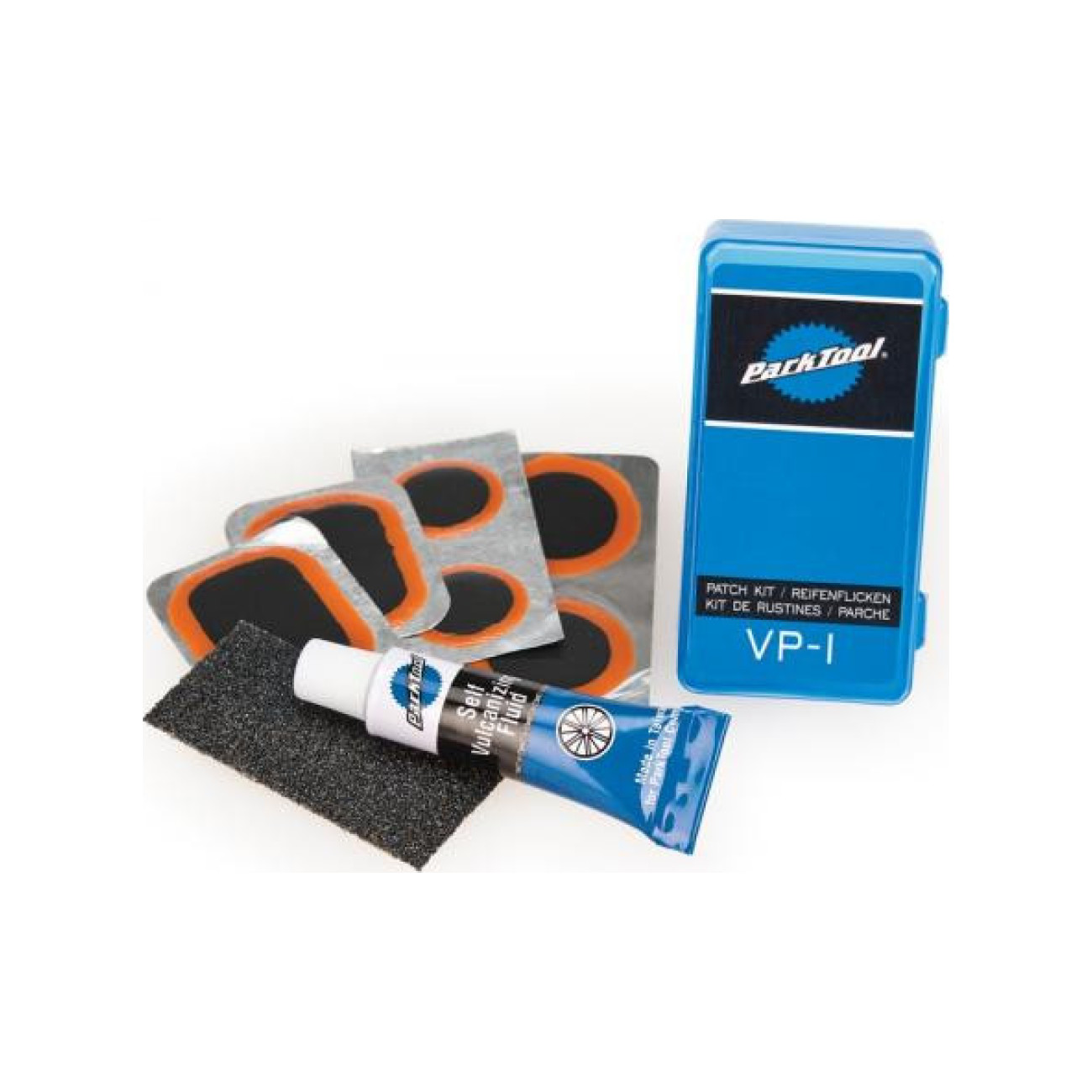 
                PARK TOOL sada na opravu defektu - REPAIR KIT PT-VP-1C - modrá
            