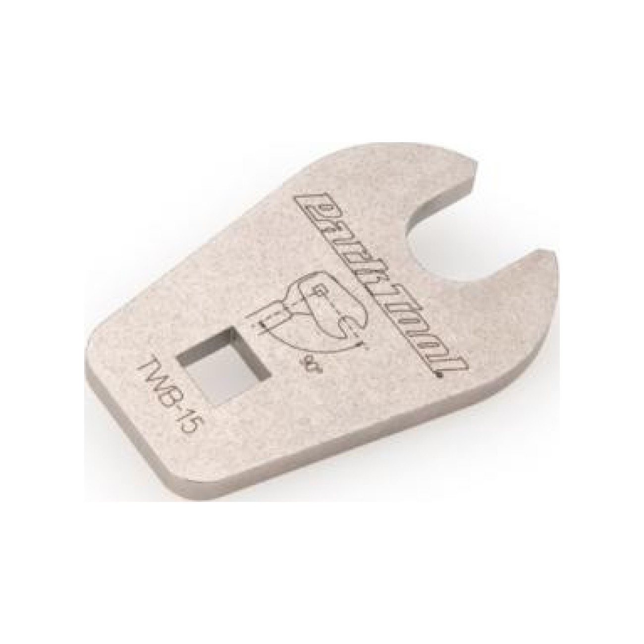 PARK TOOL Cyklistické náradie - ADAPTER PT-TWB-15 - strieborná