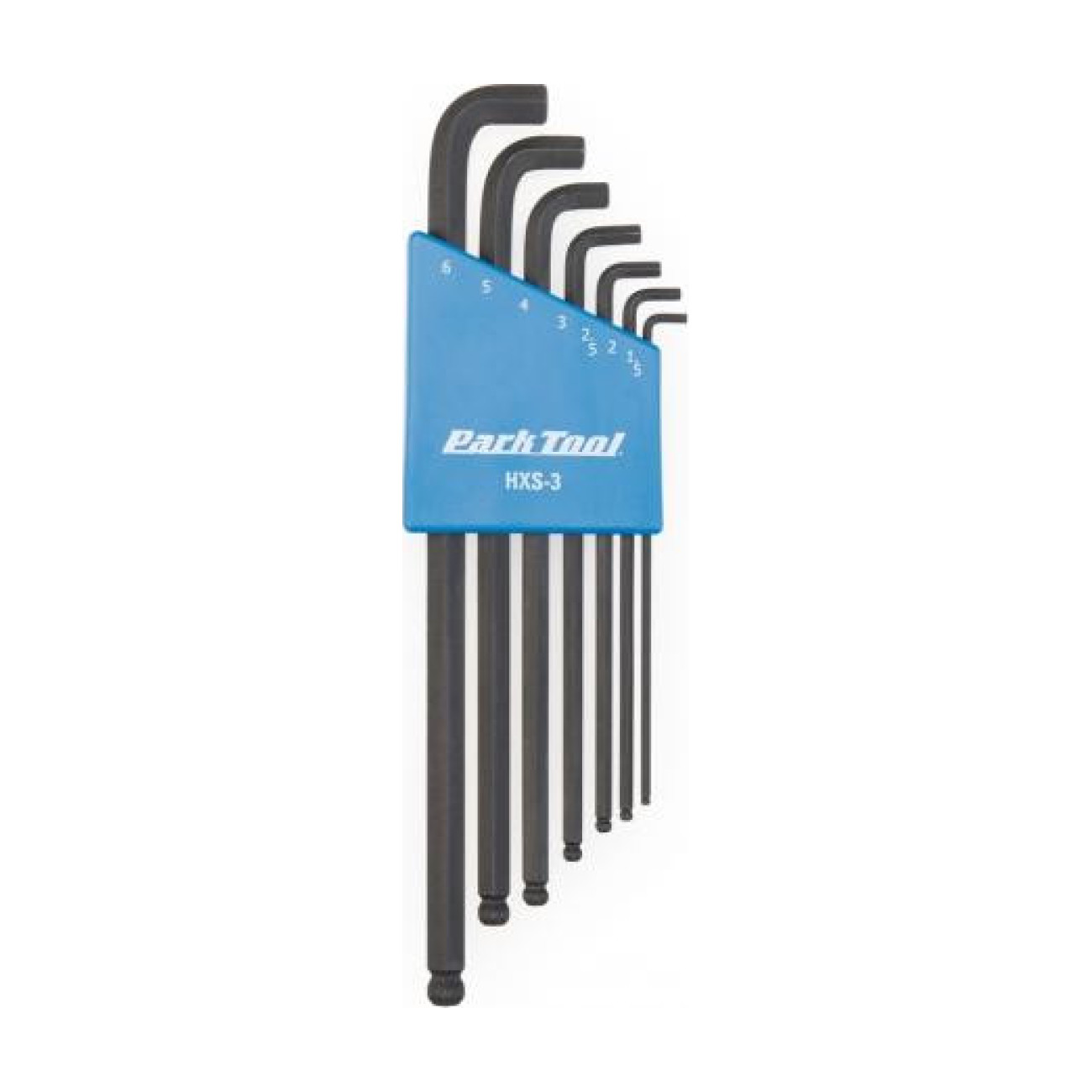 PARK TOOL sada kľúčov - SET ALLEN WRENCHES PT-HXS-3 - modrá/čierna
