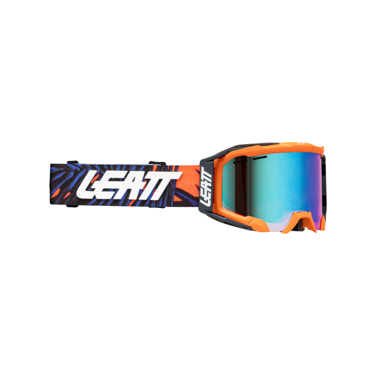LEATT Cyklistické okuliare - VELOCITY 5.0 MTB IRIZ - viacfarebná