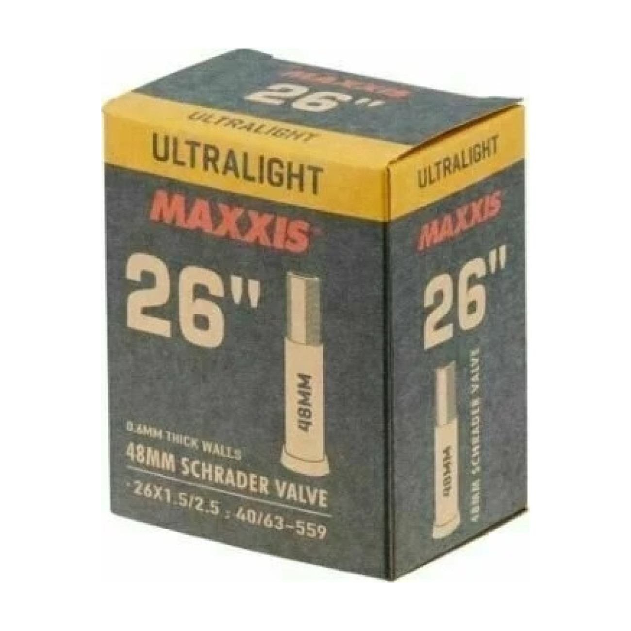 E-shop MAXXIS duša - ULTRALIGHT 26x1.50/2.50 - čierna