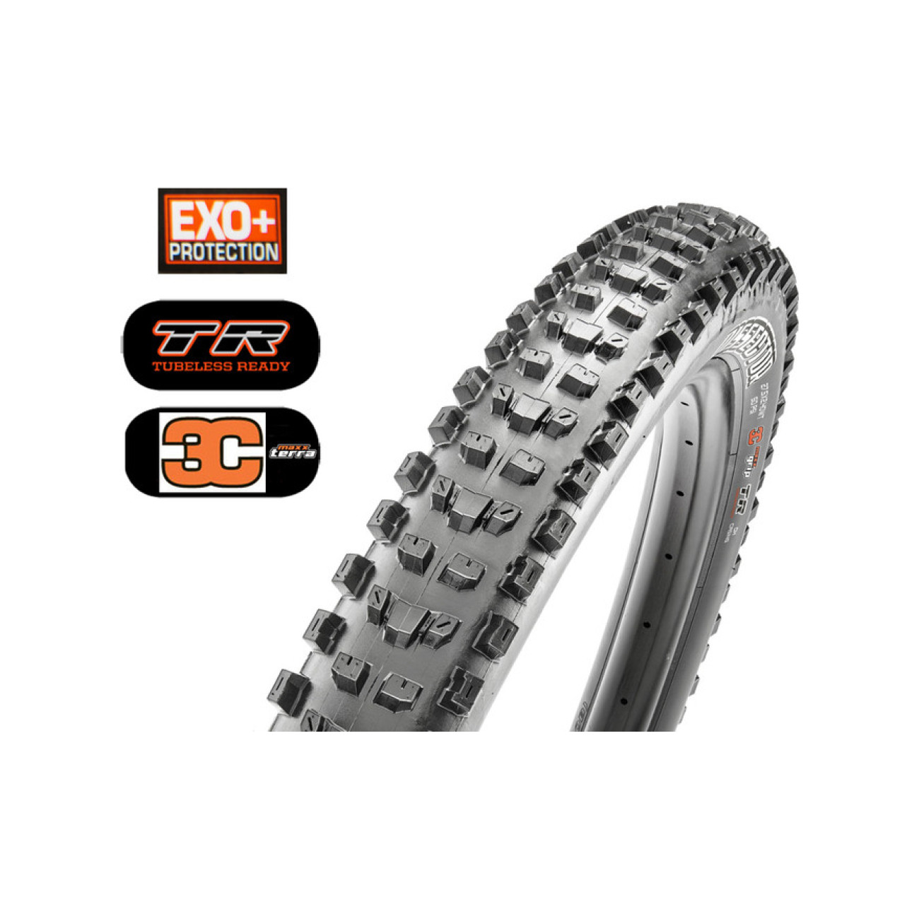 MAXXIS plášť - DISSECTOR 3CT/EXO+/TR 29" x 2.40 - čierna