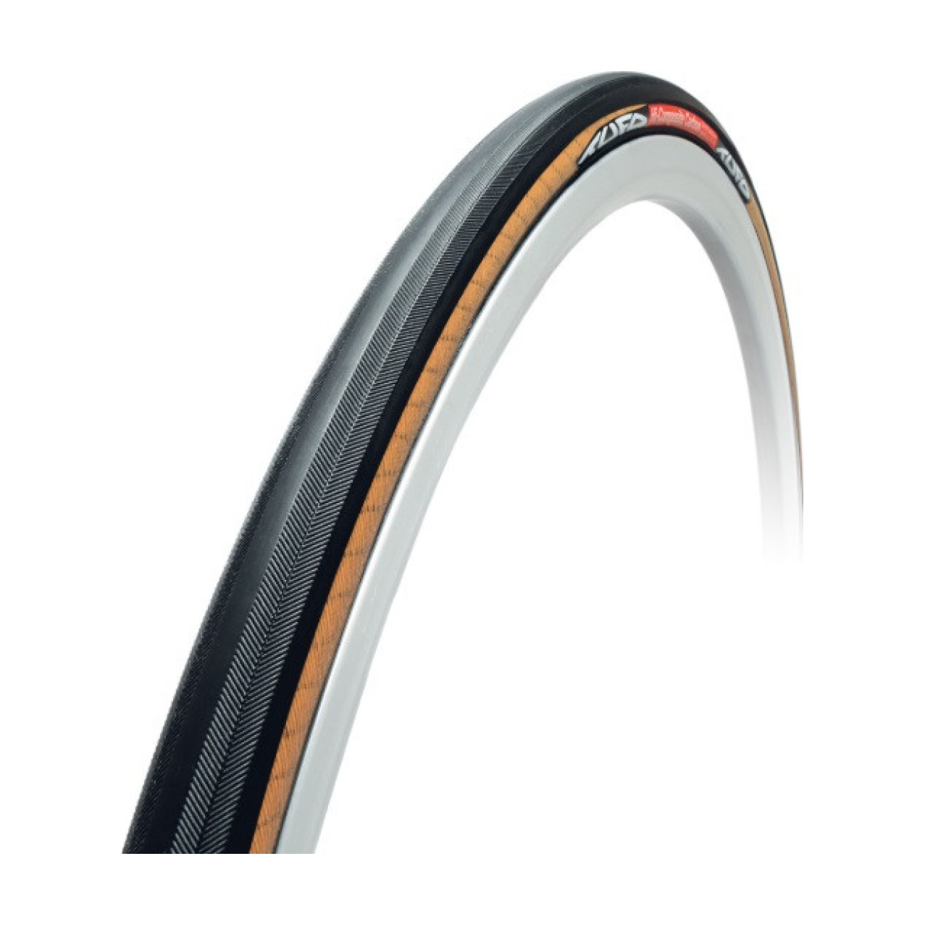 TUFO plášť - C HI-COMPOSITE CARBON 28" 25 mm - béžová/čierna