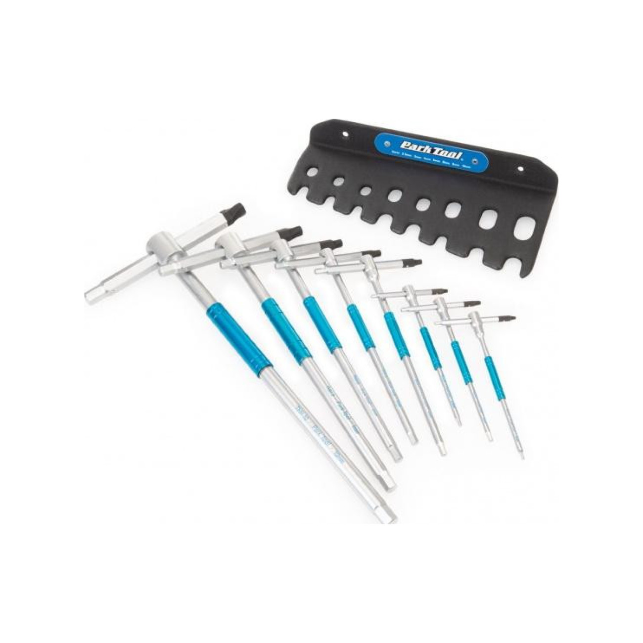 
                PARK TOOL sada kľúčov - SET T-ALLEN WRENCHES PT-THH-1 - modrá/strieborná
            