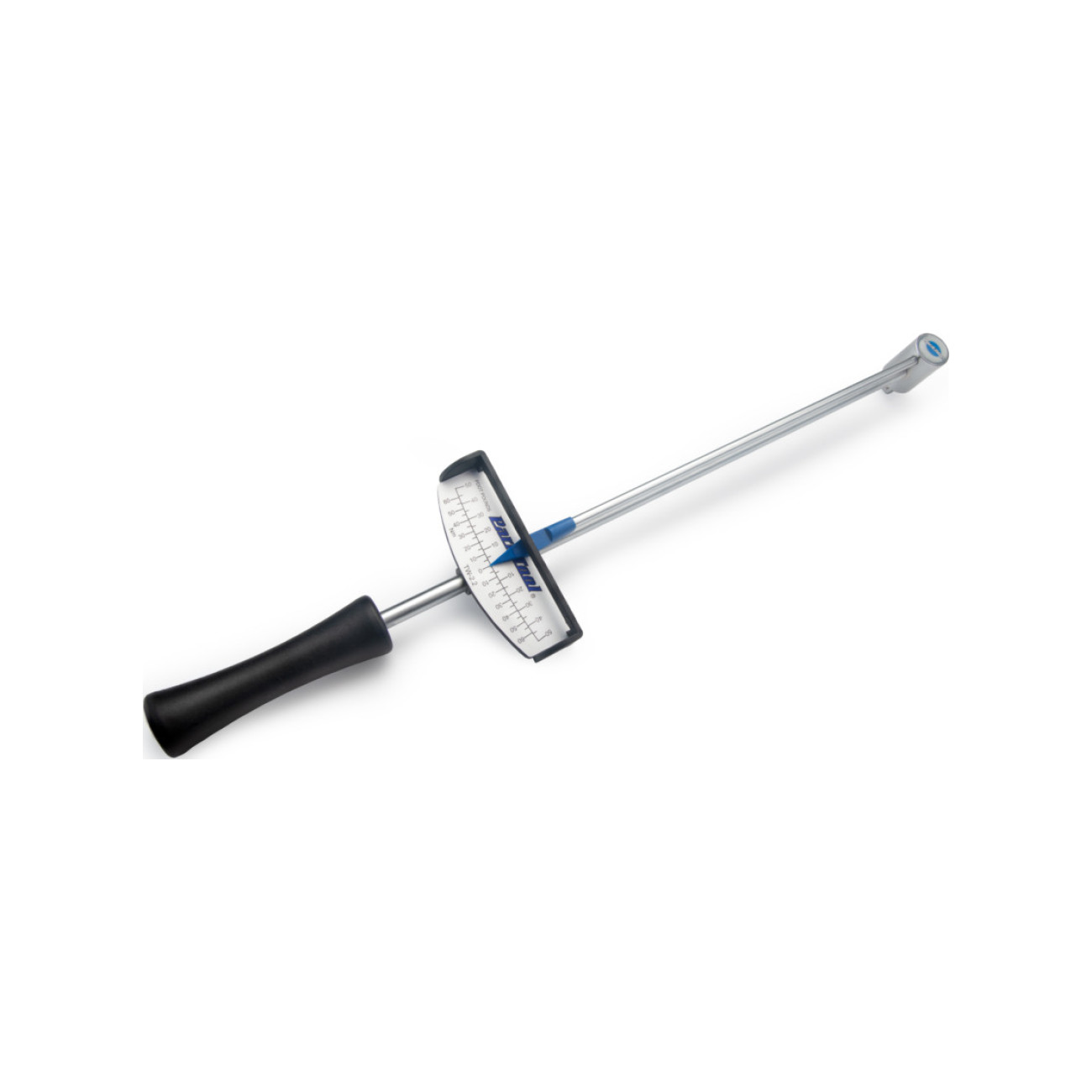 E-shop PARK TOOL momentový kľúč - TORQUE WRENCH 0-60 Nm TW-2-2 - strieborná/čierna