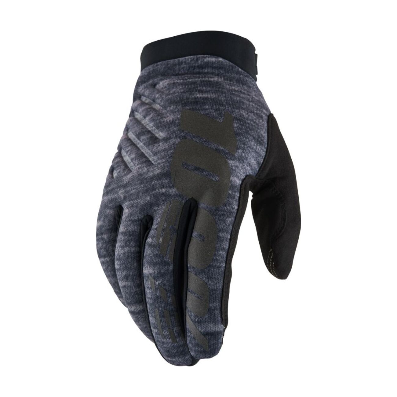 100% SPEEDLAB Cyklistické rukavice dlhoprsté - BRISKER - šedá 2XL