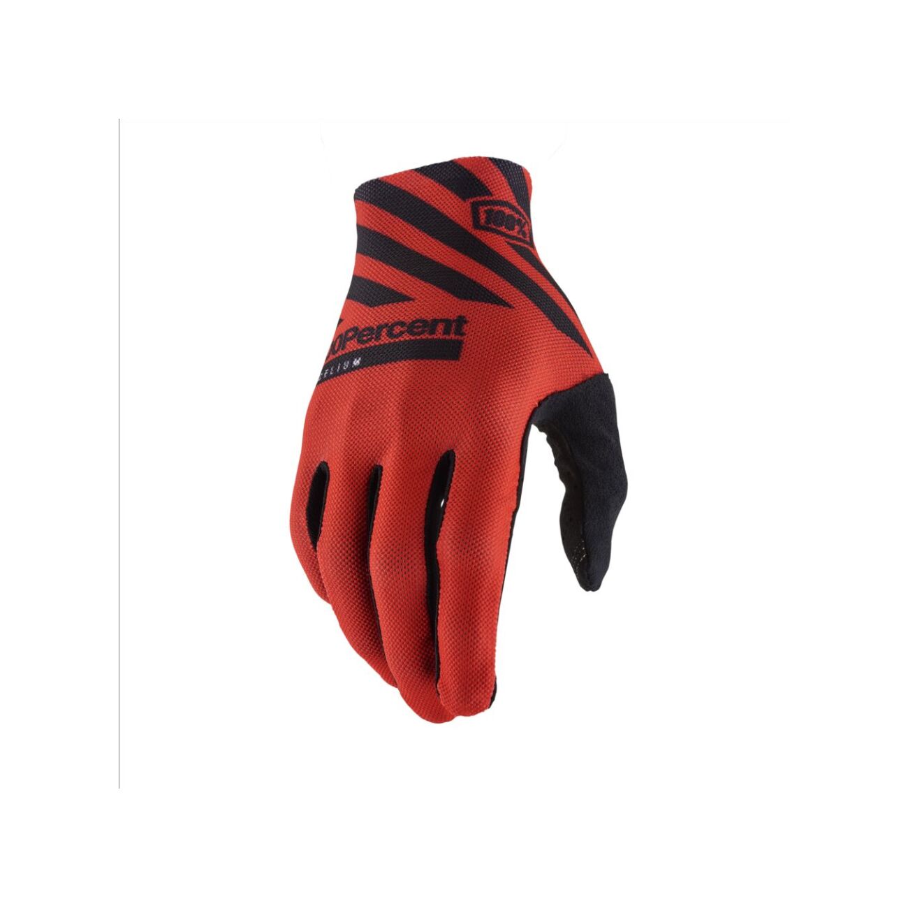100% SPEEDLAB Cyklistické rukavice dlhoprsté - CELIUM - červená