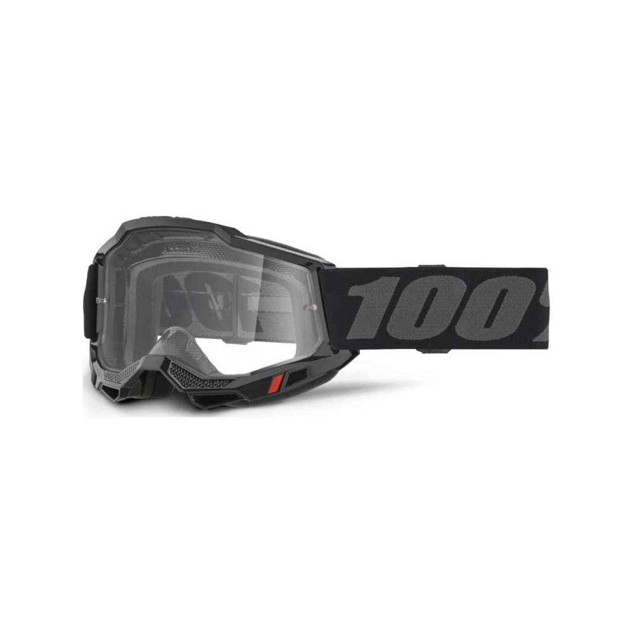 100% SPEEDLAB Cyklistické okuliare - ACCURI 2 - čierna/šedá