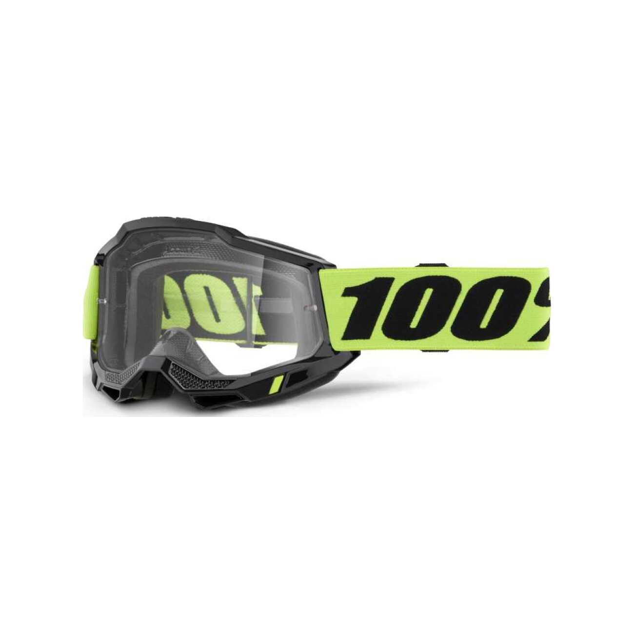 100% SPEEDLAB Cyklistické okuliare - ACCURI 2 - žltá/čierna