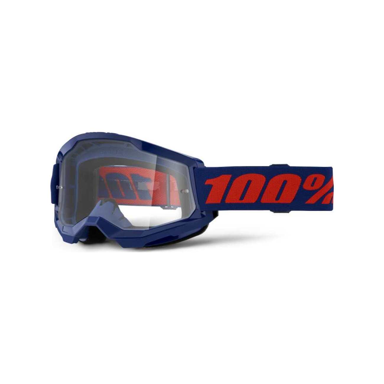 100% SPEEDLAB Cyklistické okuliare - STRATA 2 - modrá/červená