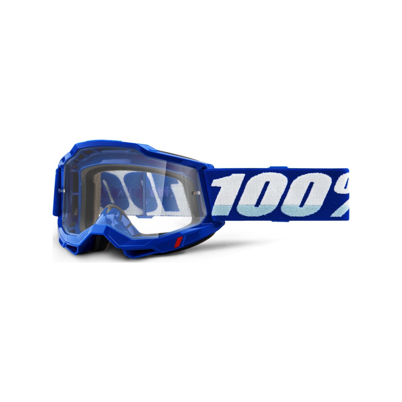 100% SPEEDLAB Cyklistické okuliare - ACCURI 2 OTG - modrá/biela