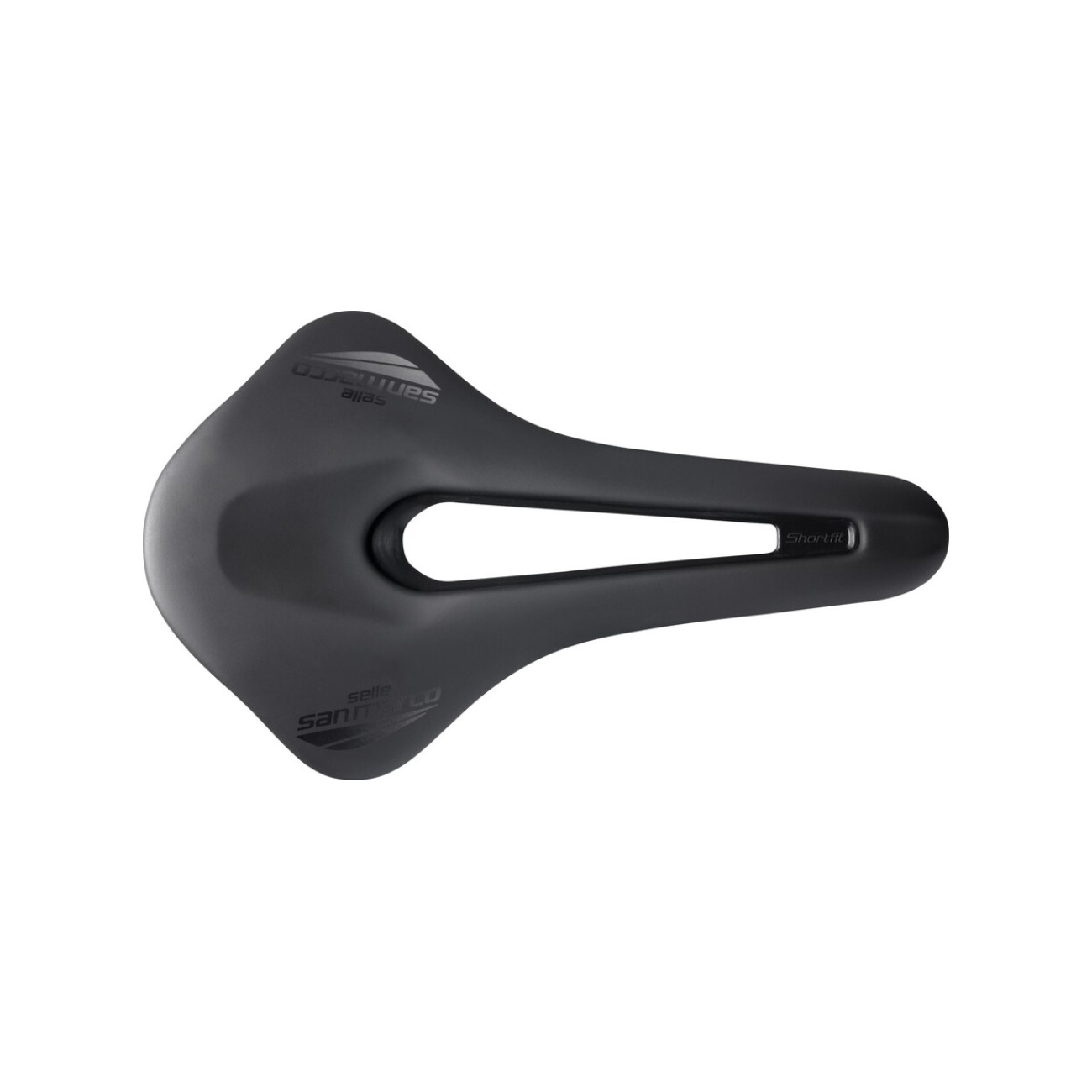 SELLE SAN MARCO sedlo - SHORTFIT 2.0 OPEN-FIT SPORT WIDE - antracitová